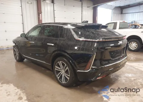 2024 Cadillac Lyriq Luxury W/1Sc z USA, uszkodzony, nr VIN 1GYKPPRL9RZ122563